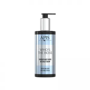 APIS Who's the Boss Energizujący krem do ciała i dłoni, 300ml