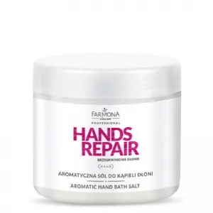 FARMONA HANDS REPAIR Aromatyczna sól do kąpieli dłoni 600g