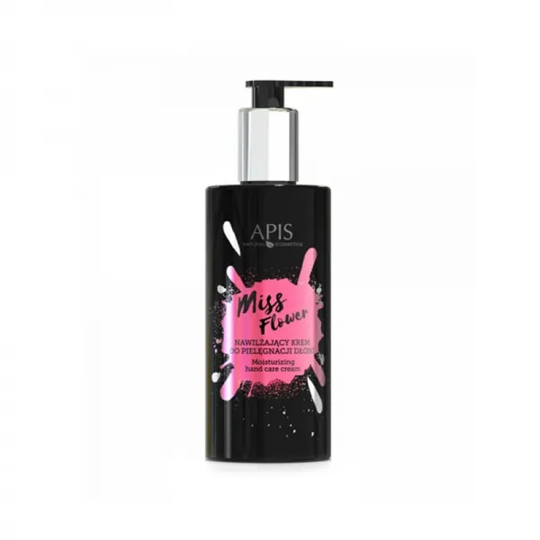 APIS MISS FLOWER NAWILŻAJĄCY KREM DO PIELĘGNACJI DŁONI, 300 ML