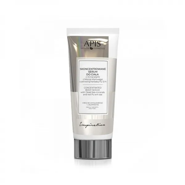 APIS INSPIRATION, SKONCENTROWANE SERUM Z MINERAŁAMI Z MORZA MARTWEGO I CZERWONĄ HERBATĄ PU-ERH – ANTYCELLULIT, 200ML