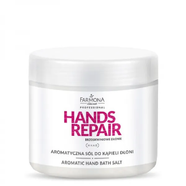 FARMONA HANDS REPAIR Aromatyczna sól do kąpieli dłoni 600g