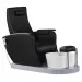 FOTEL SPA DO PEDICURE AZZURRO 016P CZARNY Z POMPĄ