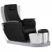 FOTEL SPA DO PEDICURE AZZURRO 016P CZARNY Z POMPĄ