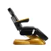 Fotel kosmetyczny elektryczny SILLON Lux Gold 273b 3 silniki czarny
