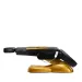 Fotel kosmetyczny elektryczny SILLON Lux Gold 273b 3 silniki czarny