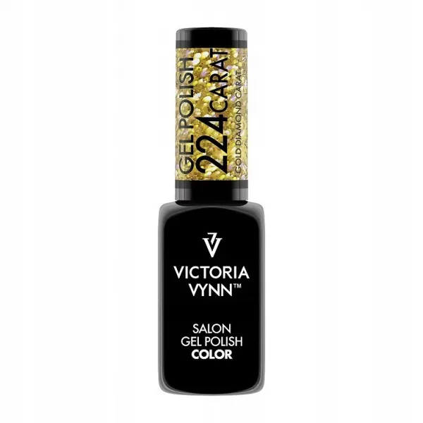Victoria Vynn Lakier Hybrydowy Nr 224 Gold Diamond