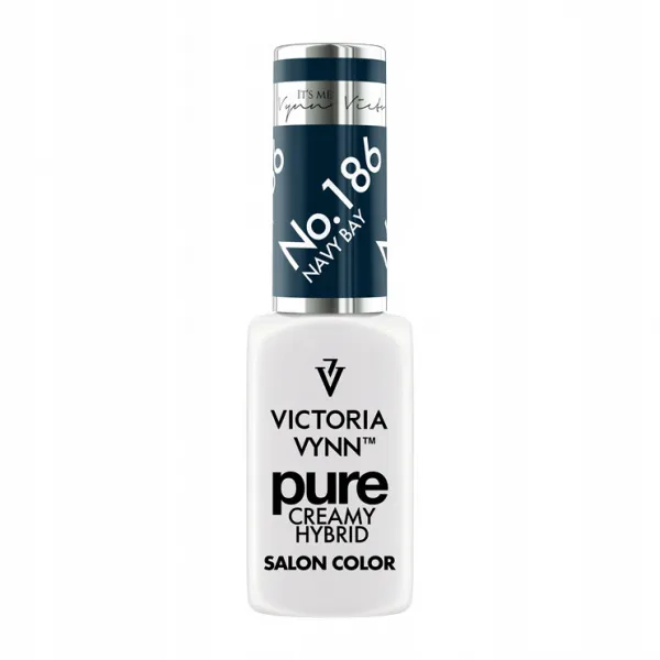 Victoria Vynn Lakier Hybrydowy Pure 186 Navy Bay 8 ml