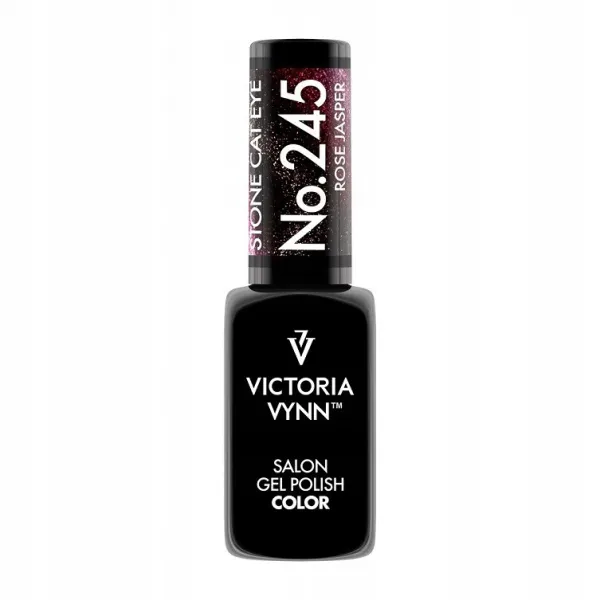 Victoria Vynn Lakier Hybrydowy Nr 245 Cat Eye Rose Jasper 8 ml