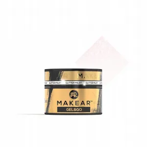 Makear Gel&Go Builder Gel Żel Budujący Glitter Milky GG20 15 ml