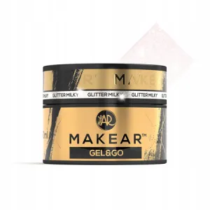 Makear Gel&Go Builder Gel Żel Budujący Glitter Milky GG20 50 ml