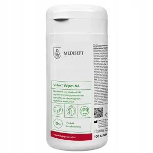Medisept Velox Wipes NA Bezalkoholowe Chusteczki 100 szt