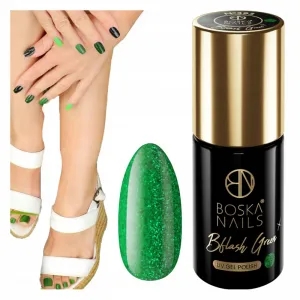 Boska Nails Lakier hybrydowy 6ml BFlash Green 393