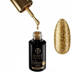 Boska Lakier hybrydowy lakier hybrydowy GOLD RAIN NO 434 6 ML