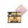Makear Gel&Go Builder Gel Żel Budujący Glitter Beige GG25 15 ml