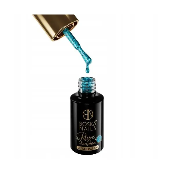 Boska Lakier hybrydowy LAGOON RAIN NO 441 6 ML