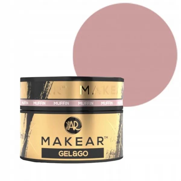 Makear Gel&Go Builder Gel Żel Budujący Muffin GG04 50 ml