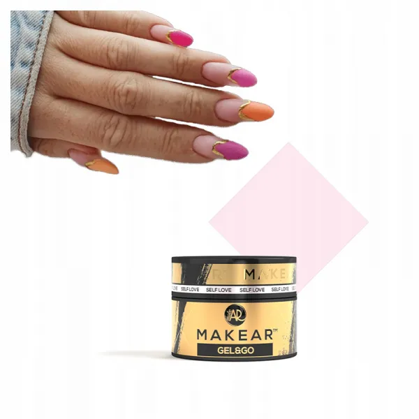 Makear Gel&Go Builder Gel Żel Budujący Self Love GG08 15 ml