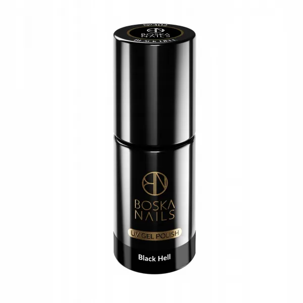 Boska Nails Divine black hell 6 ml lakier hybrydowy