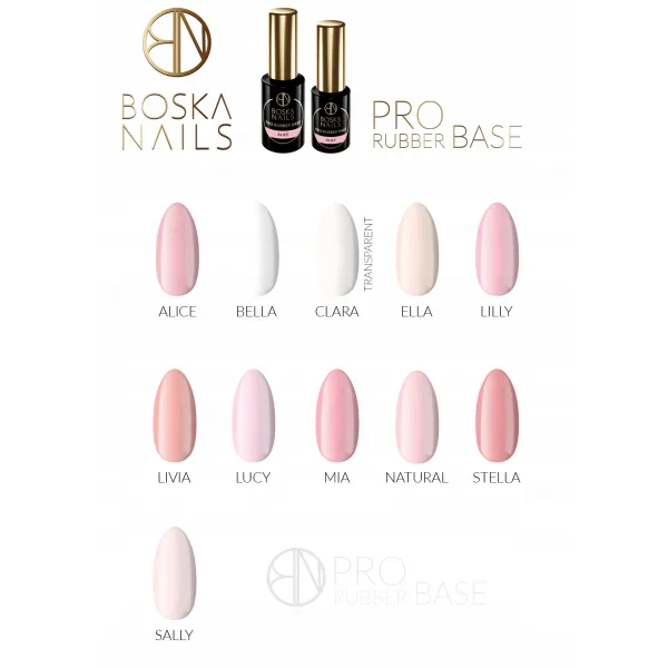 Boska Nails baza budująca Alice 10 ml