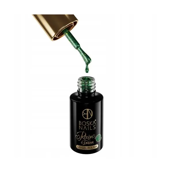 Boska Lakier hybrydowy GREEN RAIN NO 437 6 ML