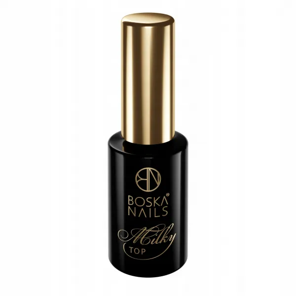 Boska Nails Top Milky Mleczny No Wipe 10 m