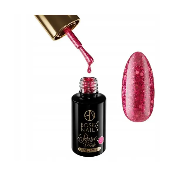 Boska Lakier hybrydowy PINK RAIN NO 440 6 ML