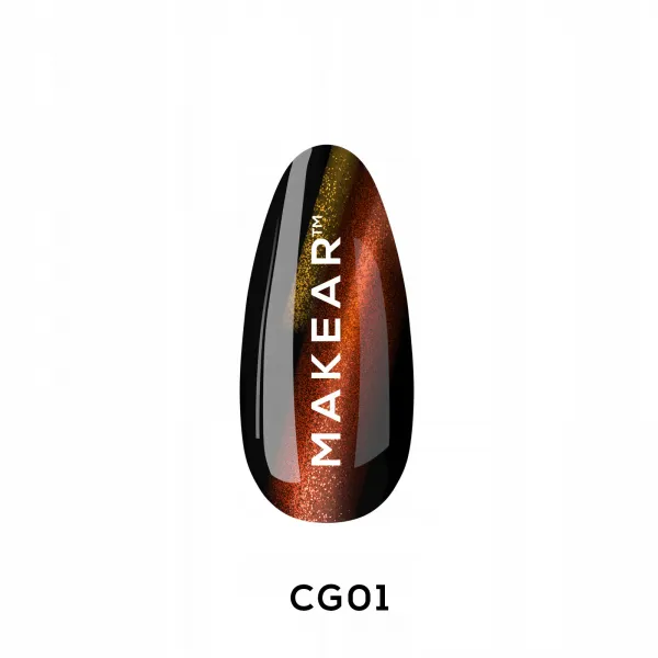 Makear Lakier Hybrydowy Cat Eye Galaxy GC01 8 ml