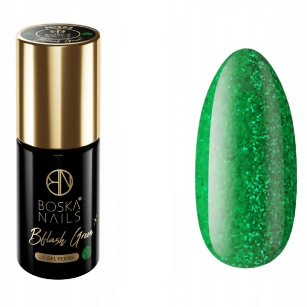 Boska Nails Lakier hybrydowy 6ml BFlash Green 393