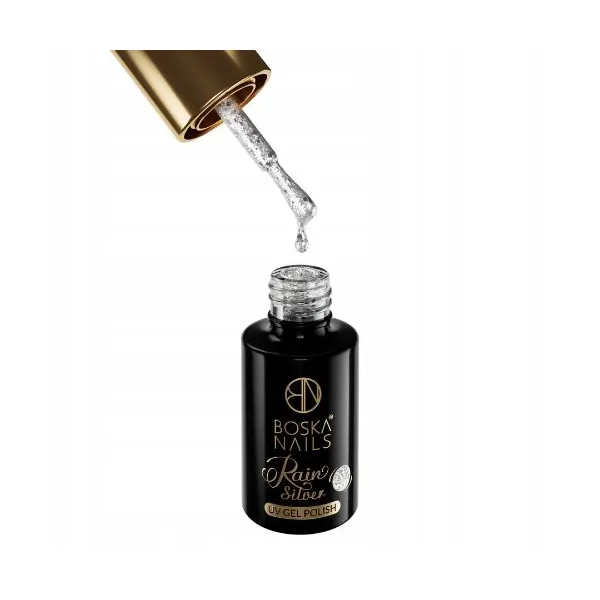 Boska Lakier hybrydowy SILVER RAIN NO 439 6 ML