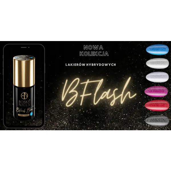 Boska Nails Lakier hybrydowy 6ml BFlash Green 393