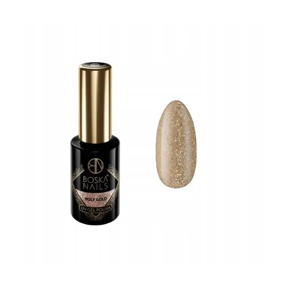 Boska Lakier hybrydowy lakier hybrydowy HOLY GOLD 445 6ml