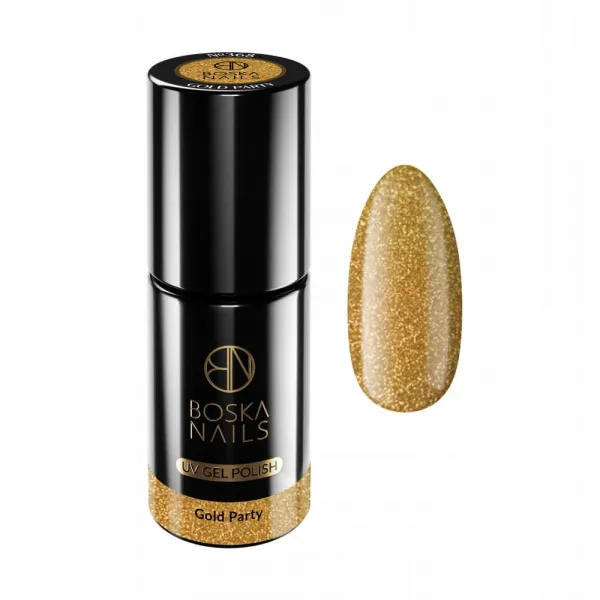 Boska Nails Divine gold party 368 6 ml lakier hybrydowy