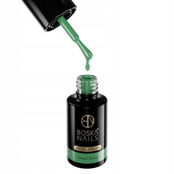 Lakier hybrydowy Boska Nails zielony no 407 6ml