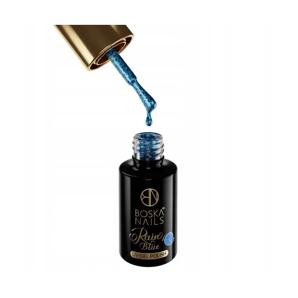 Boska Lakier hybrydowy lakier hybrydowy BLUE RAIN NO 435