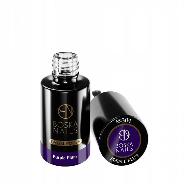 Boska Nails Divine purple plum 304 6 ml lakier hybrydowy