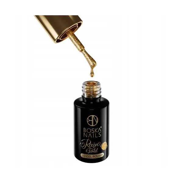 Boska Lakier hybrydowy lakier hybrydowy GOLD RAIN NO 434 6 ML