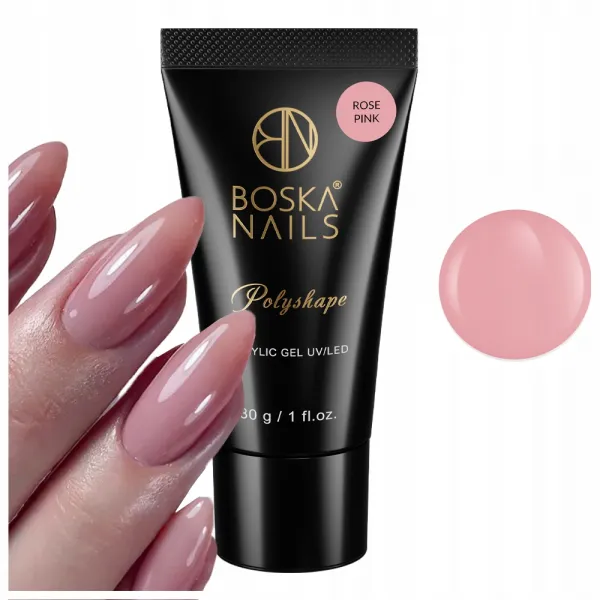 Boska Acrylic Gel Polyshape 30g rose pink