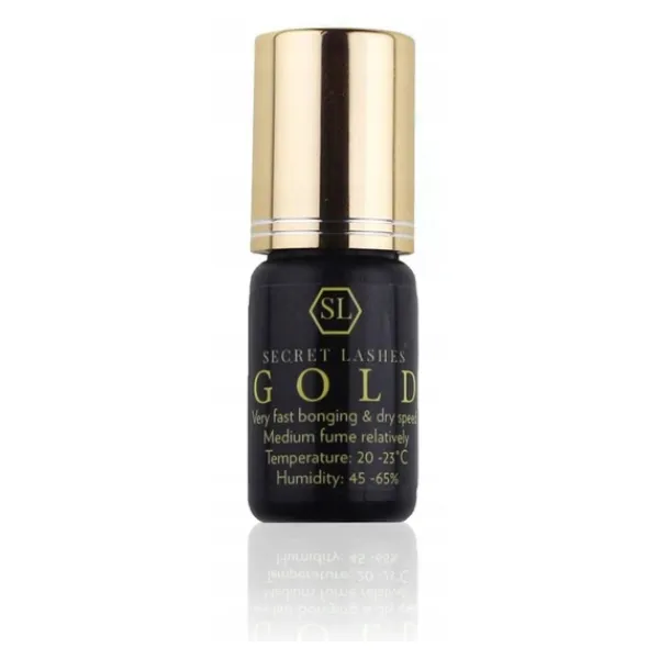 Secret Lashes Klej Do Przedłużania Rzęs Gold 3 g