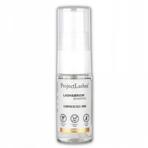 Project lashes Szampon Do Rzęs i Brwi Łagodny 30 ml