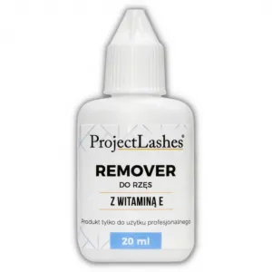 Project Lashes Remover Do Rzęs z Witaminą E 20 ml