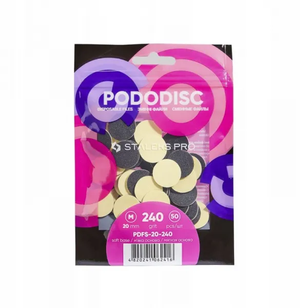 Staleks pododisc nakładki M gradacja 240/ 50 szt