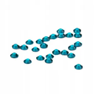 CYRKONIE SZKLANE SS10 BLUE ZIRCON 50 SZT