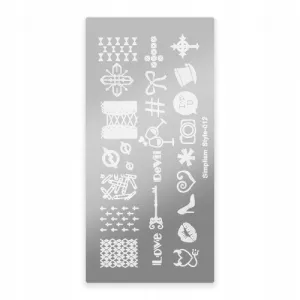 BLASZKA ZE WZORKAMI SIMPLISM STYLE R S NR 012