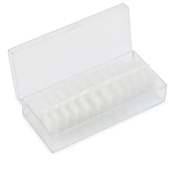Em nail LUXURY Tipsy tunelowe proste clear 504 szt