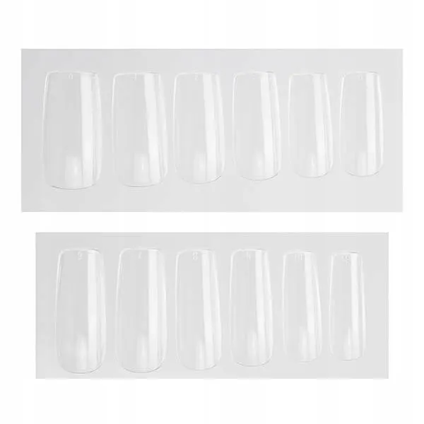 .Em nail LUXURY Tipsy Tunelowe Kwadratowe 504 szt