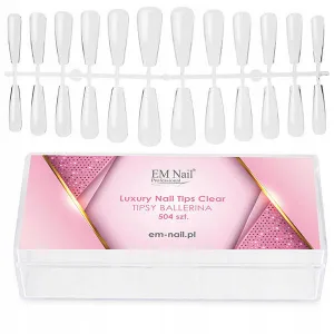 Em nail LUXURY Tipsy tunelowe ballerina 504 szt