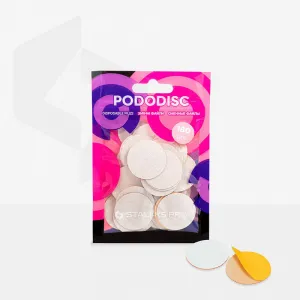 .STALEKS PRO PODODISC L 180 grit (50 szt) BIAŁE