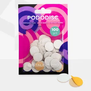 Staleks Pododisc Nakładki L 100 grit 50 szt
