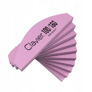 Clavier Mini Buffer Łódka 100/180 Różowy 10 szt