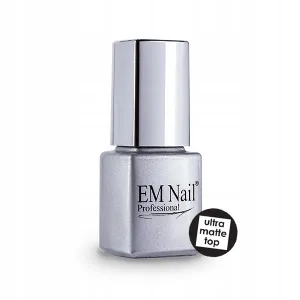 Em Nail Ultra Matte Top Coat Non Wipe 6 ml